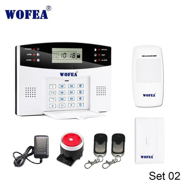 Wireless Home Security GSM Alarm System