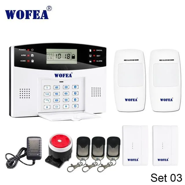 Wireless Home Security GSM Alarm System