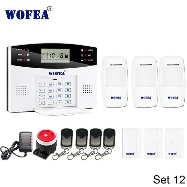 Wireless Home Security GSM Alarm System