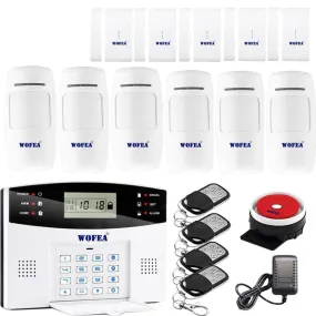 Wireless Home Security GSM Alarm System