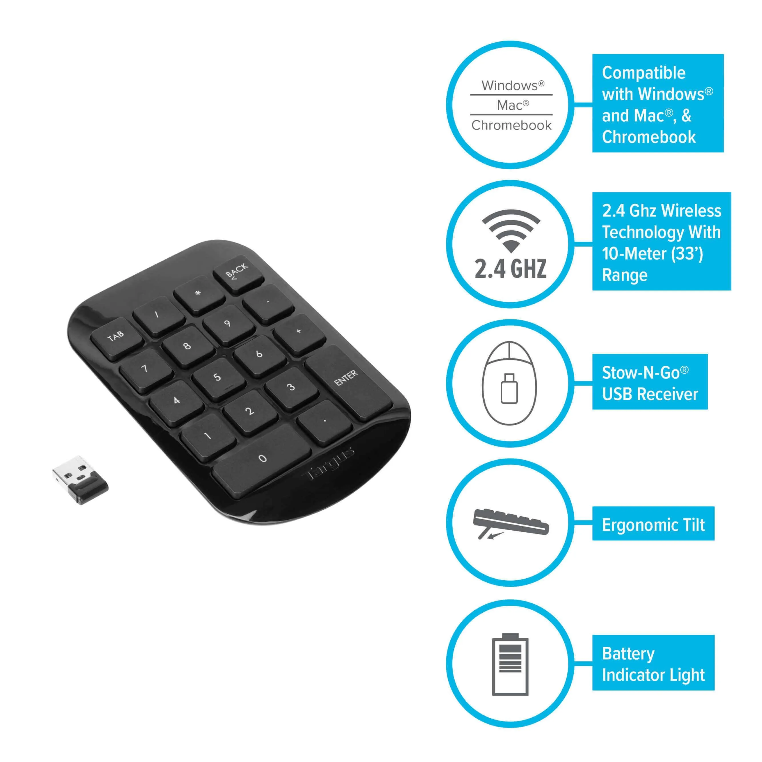 Wireless Numeric Keypad