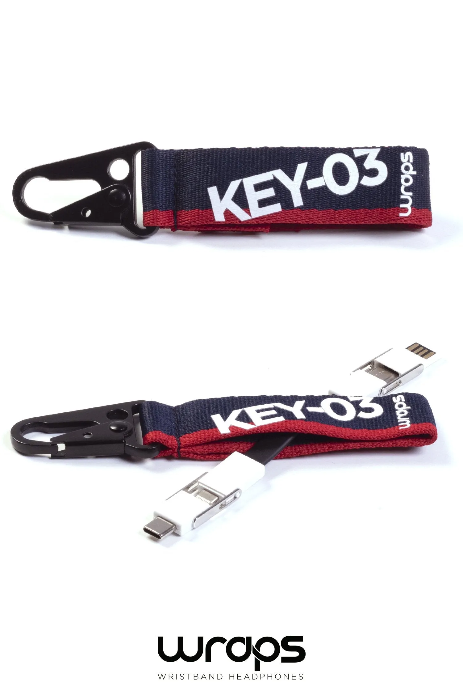 WRAPS Clip & Go Keyring Multi Cable