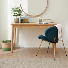 Wright Oak Desk and Dressing Table