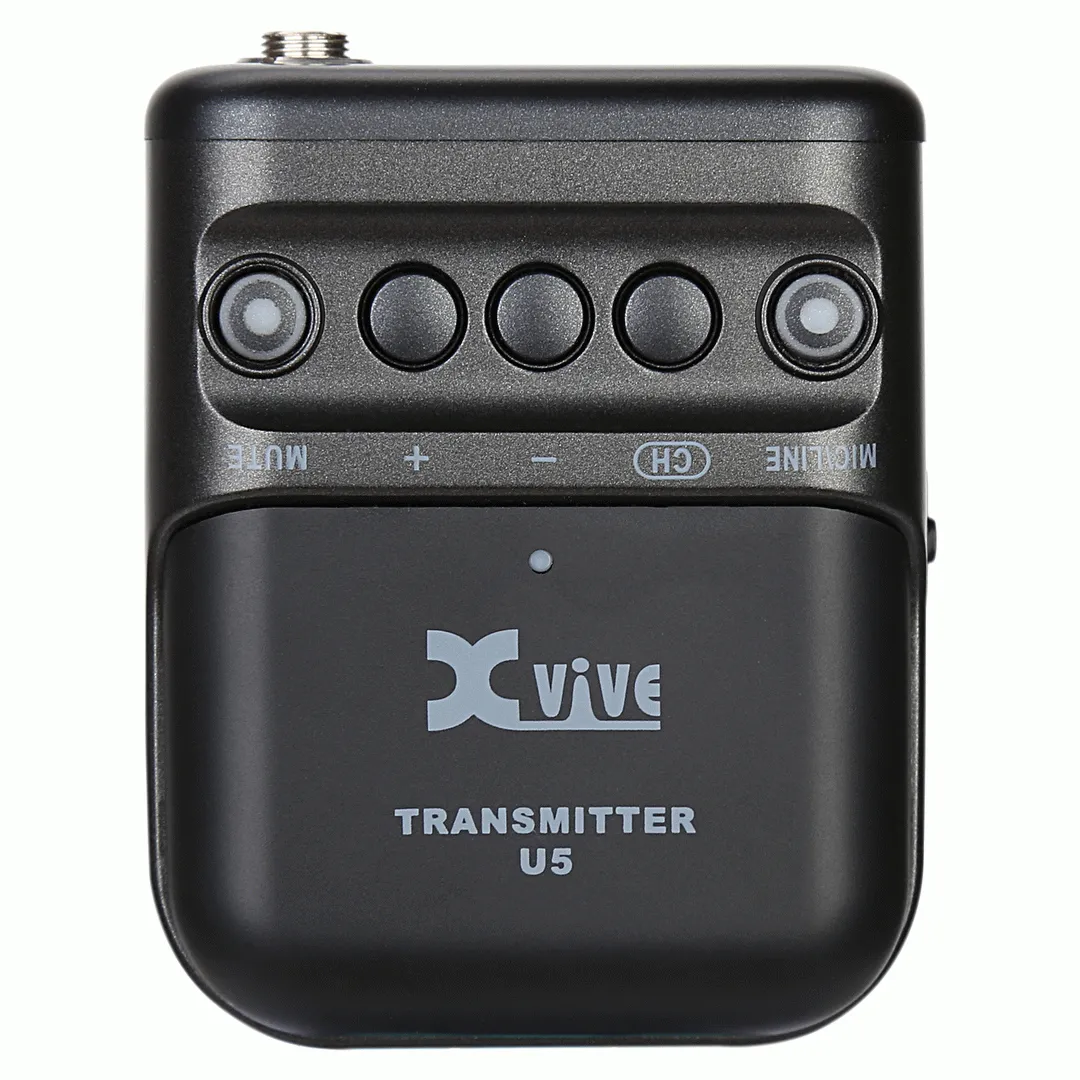 XVIVE U5 Camera-Mounted Wireless Audio for Video System. Transmitter only.