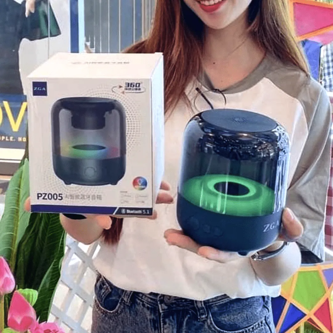 ZGA AI RGB Wireless Bluetooth Speaker